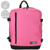 Dámský batoh nejen do letadla růžový 17