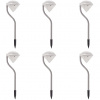 zahrada-XL Solárne záhradné LED svetlá 6 ks 9x7,8x29,5 cm 42341