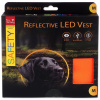 Dog fantasy Vesta LED Reflexní nabíjecí M