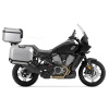 SHAD Kompletná sada hliníkových kufrov SHAD TERRA, 55L vrchný kufor + 36L / 47L bočné kufre, vrátane montážnej sady a dosky SHAD Harley Davidson Pan America 1250