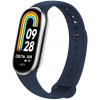 Silikónový remienok FIXED pre Xiaomi Mi Band 8/Smart Band 9, modrý FIXSSTB-1176-BL
