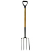 JAD Tools 13012 Rycie vidly PRIMA s násadou PH-Y 80 cm, kladivkový lak