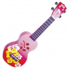 Mahalo Soprano Ukulele Hibiscus Red Burst
