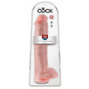 Dildo King Cock 38 cm telovej farby