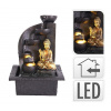ProGarden Fontána izbová s LED osvetlením BUDDHA rovná