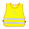 Reflexná vesta Kamdo 42x45 cm, žltá