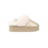 Shelvt Golden boots a'la snow boots with white fur biela | krémová 38 Shelvt 0000296941445