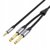 Kábel Vention BARHG 2x jack (6,3 mm) - minijack (3,5 mm) 1,5 m