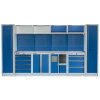 Kvalitný PROFI BLUE dielenský nábytok 3920 x 495 x 2000 mm - MTGS1301AG