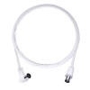 Solight anténní koaxiální kabel, kombinované konektory, 3m, sáček SSN1203E