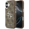Guess PU 4G Metal Logo kryt pre iPhone 17, hnedý 57983129790