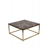 Avida Design Stolička24.sk - Konferenčný stolík Prado dark/gold