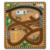 Melissa & Doug Hrací koberec Stavba, 100 x 91 cm
