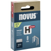 Sponky z jemného drôtu H typ 37 8 mm super tvrdé 1870 ks Novus Tools 042-0785 Rozmery (d x š) 8 mm x 10.6 mm; 042-0785