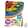 Farebný papier A4 80g 100 listov/10 farieb