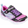 Skechers HEART LIGHTS LOVE SPARK mix,čierna,biela Dievčenské blikajúce tenisky 22