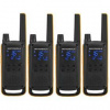 Vysielačky Motorola TLKR T82 Extreme Quad Pack (B8P00810YDEMAQ) čierne/žlté