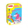 Haba Mini hra v kovovej krabici Magický jednorožec - Kvarteto
