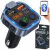 BLUETOOTH AUTOMOBILOVÝ FM TRANSMITER 3x USB ADAPTÉR RÝCHLA MP3 NABÍJAČKA