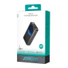 Joyroom Power Bank with Digital Display, C+U+U, PD 30W, 10000 mAh with USB-A to Typle-C cable (0.25m) and built-in Flashlight, Black (JR-PBF01)