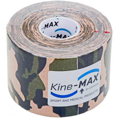Tejp Kine-MAX SuperPro Cotton kinesiology tape camo (8592822000389)