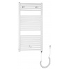 Aqualine DIRECT-E elektrické vykurovacie teleso, rovné, 450x960 mm, 300W, biela SPH ILE94T