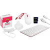 Raspberry Pi® PI400UK Desktop Computer-Kit Raspberry Pi® 400 4 GB 4 x 1.8 GHz vč. napájecího zdroje, vč. myši, vč. HDMI(TM) kabelu, vč. Noobs OS