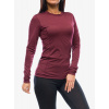 Funkčné tričko dámske Sensor Merino Air Tee LS - port red