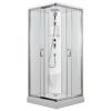 ARTTEC SMARAGD 90 x 90 cm - Sprchový box model 3 hroznové sklo PAN04607