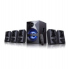 FENDA F&D repro F3800X/ 5.1/ 80W/ černé/ FM rádio/ USB/SD přehrávání/ dálkové ovládání (F3800X)