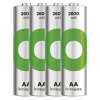 GP ReCyko Nabíjacie batérie, AA, 2600 mAh, 1,2 V, 4 ks, 1032224260