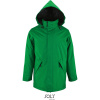 SOL's Collection Bunda Robyn, parka, unisex COT25210952004-kelly green XL Zelená kelly