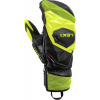 Lyžiarske palčiaky Leki WCR Venom SL 3D Mitt - black/ice lemon 10.5