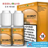 Ecoliquid e-liquid ECORUY 2 X 10ml 0mg