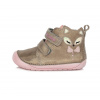 Dievčenská prechodná obuv D.D.Step A070-534 BAREFOOT Bronze 20-25