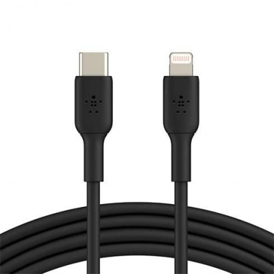 Belkin CAA003bt1MBK USB-C to Lightning, 1m, černý