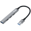 Equip 128960 4 porty USB 3.0 hub čierna, sivá; 128960