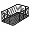 iDesign 25938 - Carson oceľový košík 40 x 23 x 15 - čierny