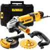 DEWALT Elektrická 1 500 W uhlová brúska 125 mm DWE4257KT-QS