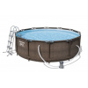 Bestway Bazén Steel Pro Frame Rattan 3,66 x 1 m - 56709
