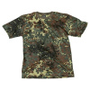 Tričko Mil-Tec krátký rukáv US styl Flecktarn