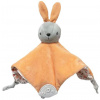 AXIOM 9328 Plyšový zajačik broskyňový doplnky 25 cm
