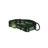 Obojok nylon 32-45/2cm zelená Kiwi
