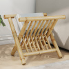 vidaXL Stojan na časopisy 42x30,5x34,5 cm bambus - Hnedá - 140056-86484