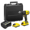 Stanley SFMCD710D2K-QW FATMAX V20 Aku bezuhlíková vrtačka, 2 x 2.0 Ah 18 V