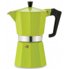 PEZZETTI Italexpress pre 3 šálky espressa (3 tz) zelená - hliníkový tlakový kávovar