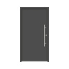 Hliníkovo-oceľové vchodové dvere pasívne Apollon 100 x 210 cm P antracit