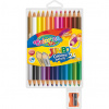 Colorino Kids farebné ceruzky so strúhatkom 12 kusov/24 farieb