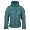 Pánska páperová bunda Kilpi Guus-M Dark green S