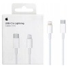 APPLE Kábel, USB-C samec/APPLE Lightning, MFI, 1m, 96W, biely (MUQ93ZM/A)